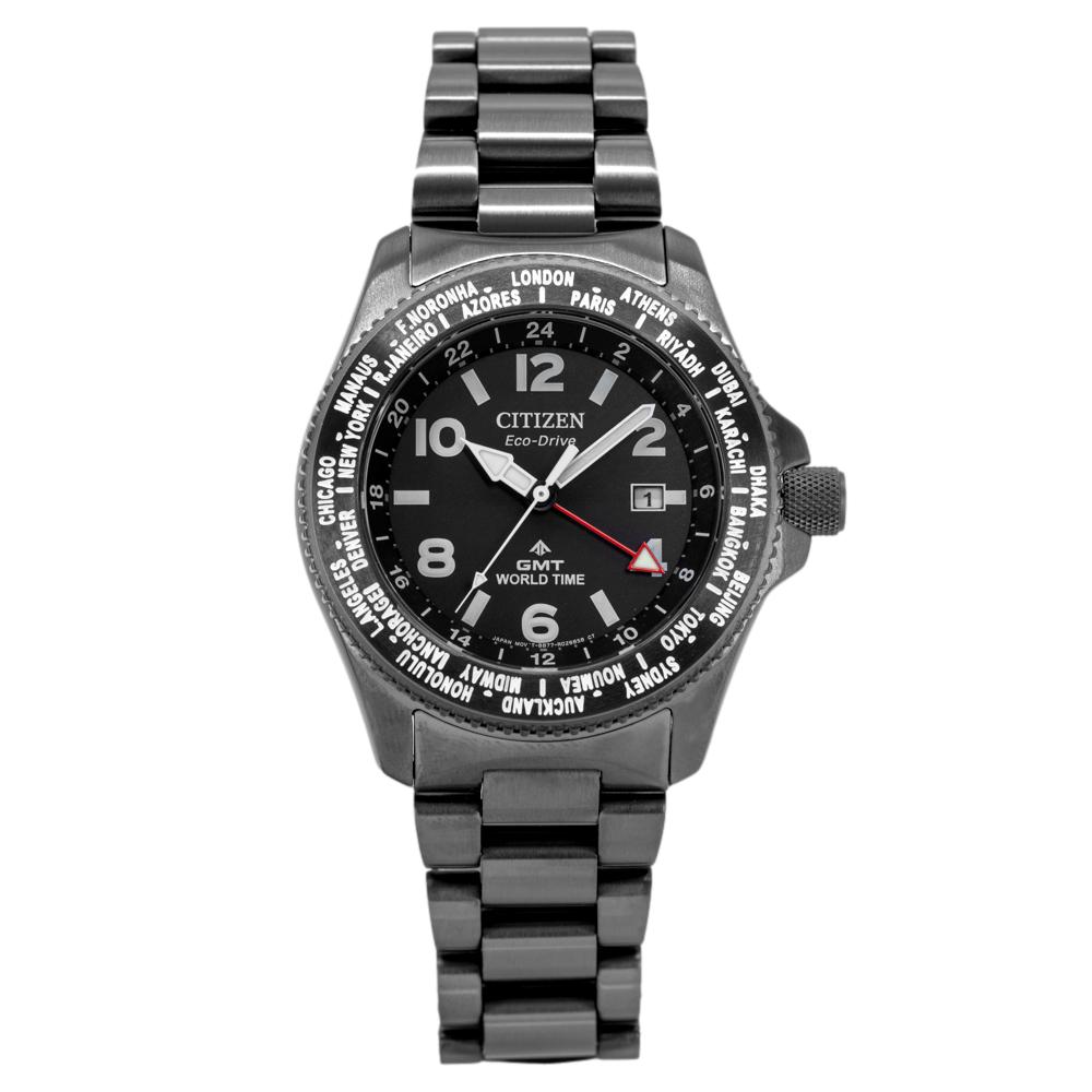 Citizen Herrenuhr BJ7107-83E Field GMT Eco-Drive