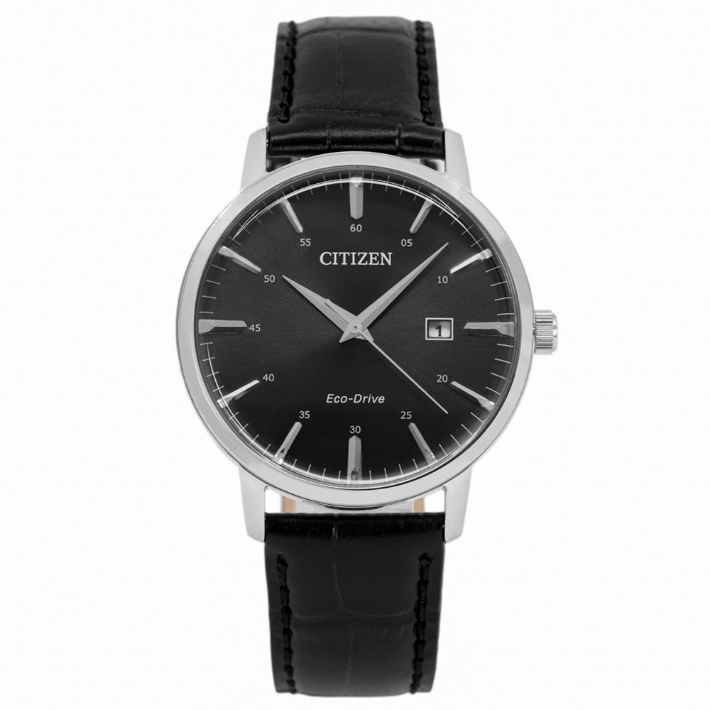 Citizen BM7460-11E Eco-Drive Herrenuhr mit schwarzem Zifferblatt