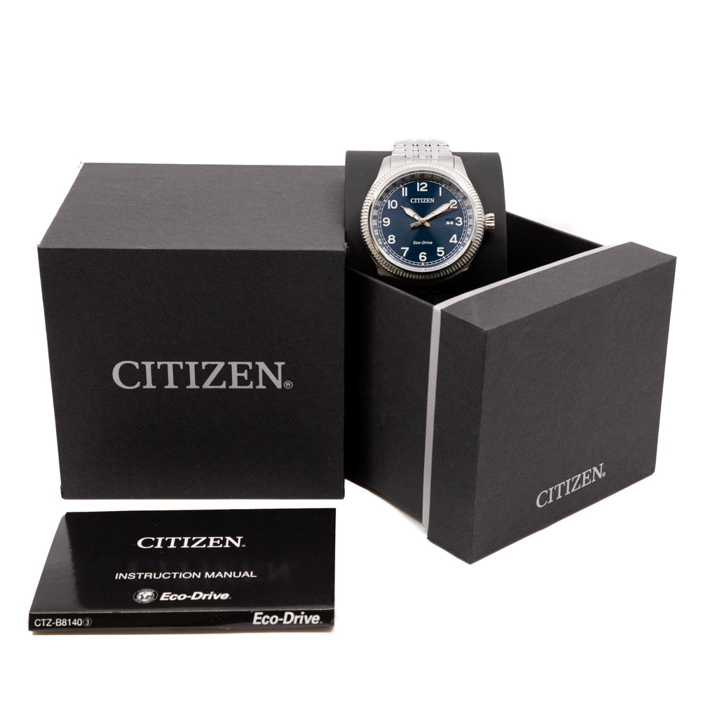 Citizen Men's BM7480-81L Eco-Drive Aviator SoloTempo Watch