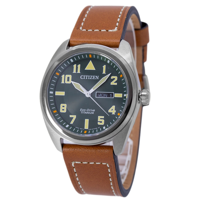 Citizen Men's BM8560-11X Super Titanium 42mm Eco-Drive