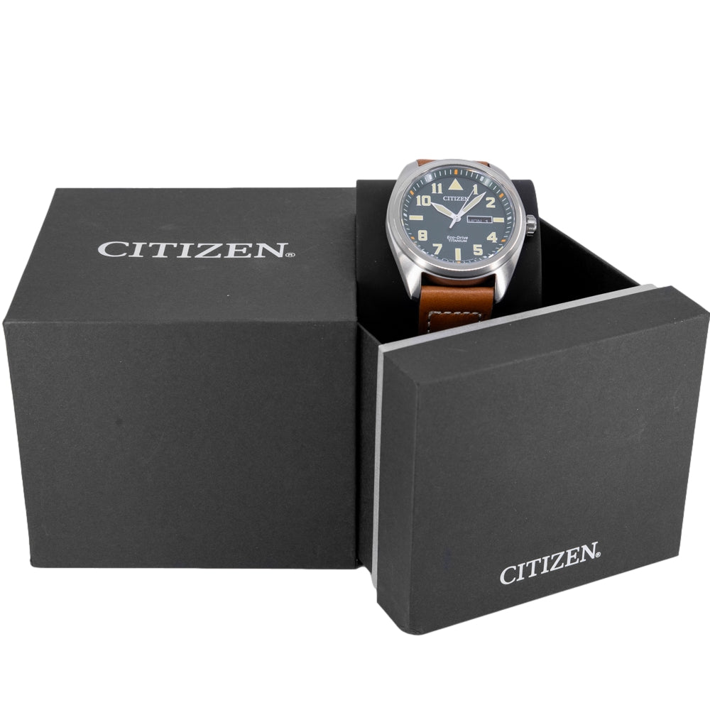 Citizen Men's BM8560-11X Super Titanium 42mm Eco-Drive