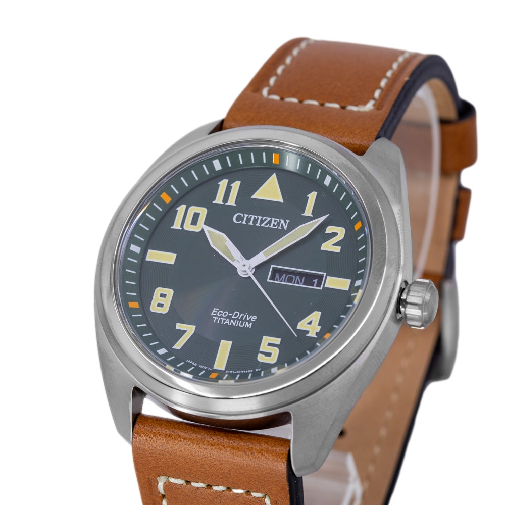 Citizen Men's BM8560-11X Super Titanium 42mm Eco-Drive