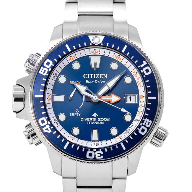 Citizen Men's BN2041-81L Aqualand Eco-Drive Super Titanium