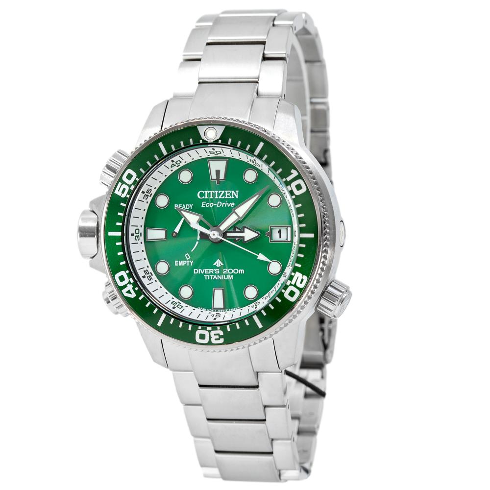 Citizen Men's BN2040-84X Aqualand Super Titanium Eco-Drive