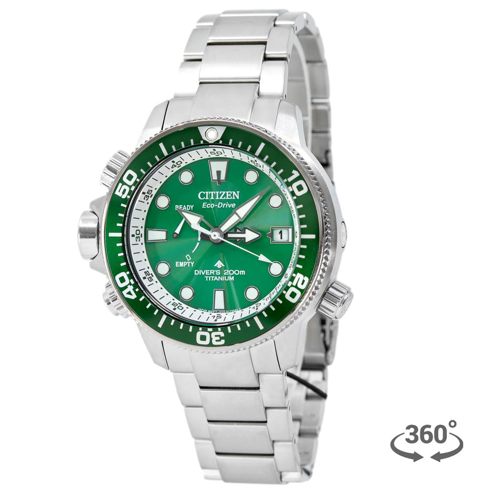 Citizen Men's BN2040-84X Aqualand Super Titanium Eco-Drive