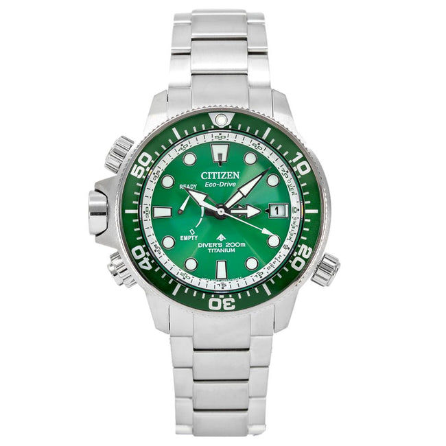 Citizen Men's BN2040-84X Aqualand Super Titanium Eco-Drive