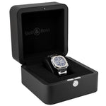 Bell&Ross Men's BR05C-BU-ST/SST BR 05 Chrono Blue Dial Watch