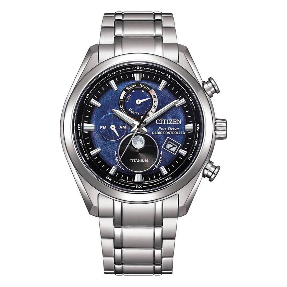 Citizen BY1010-81L Radio-controlled Moon Phase Eco-Drive