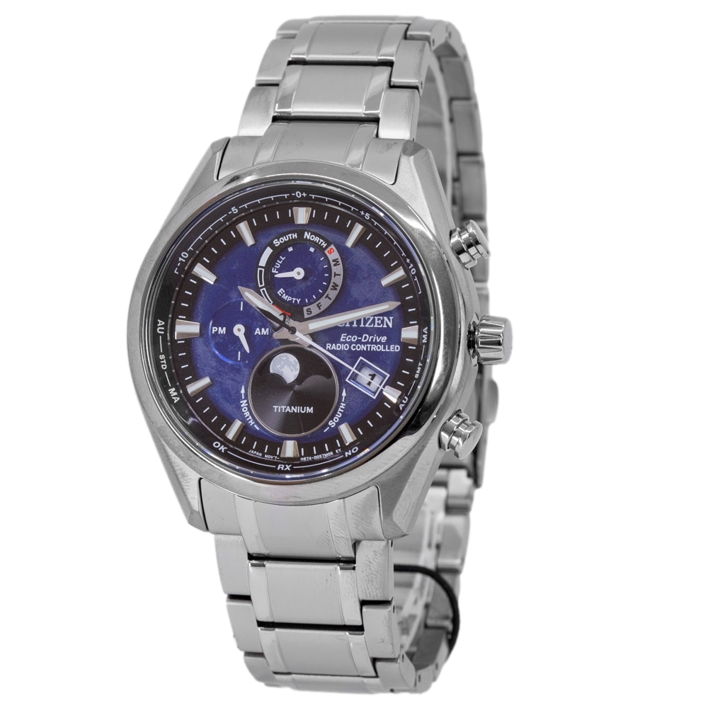 Citizen BY1010-81L Radio-controlled Moon Phase Eco-Drive