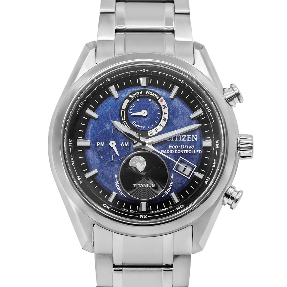 Citizen BY1010-81L Radio-controlled Moon Phase Eco-Drive
