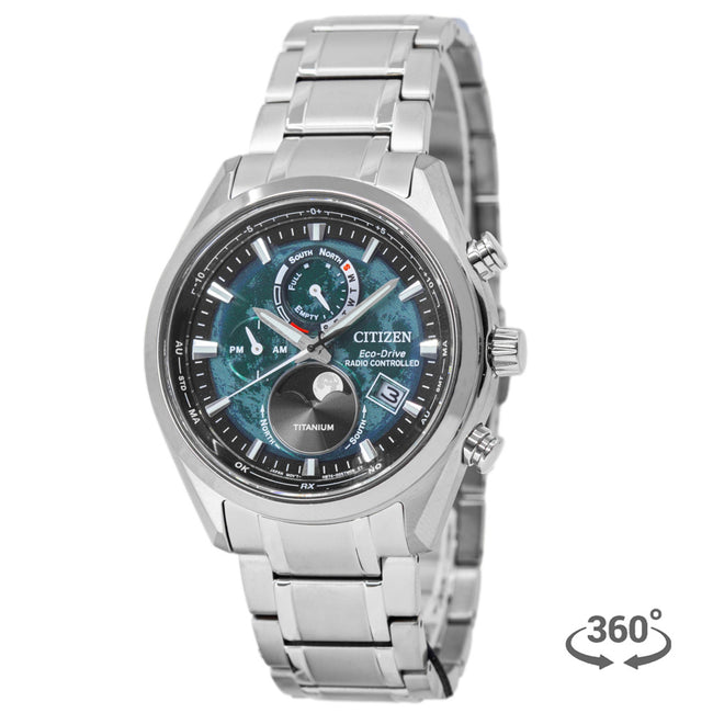 Citizen BY1010-81X Radio-controlled Moon Phase Eco-Drive