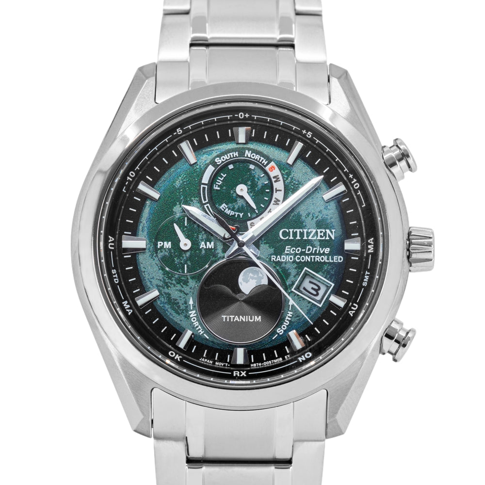 Citizen BY1010-81X Radio-controlled Moon Phase Eco-Drive