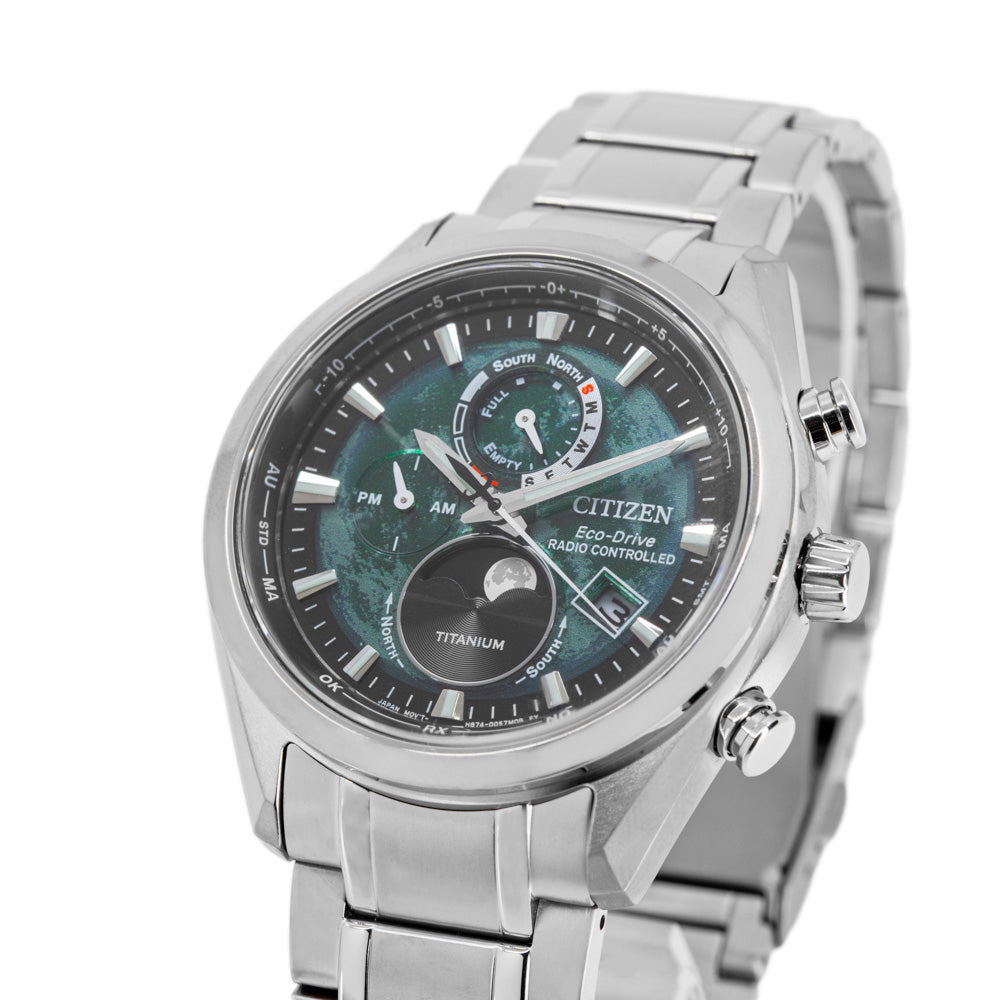 Citizen BY1010-81X Radio-controlled Moon Phase Eco-Drive