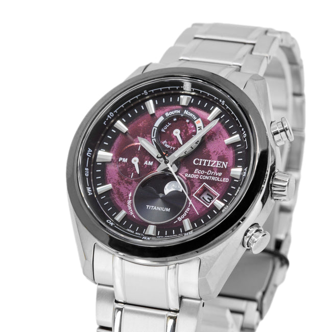 Citizen BY1018-80X Radio-controlled Moonphase Eco-Drive