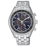 Citizen Men's CA0451-89L Eco-Drive Chrono Blue Dial Watch