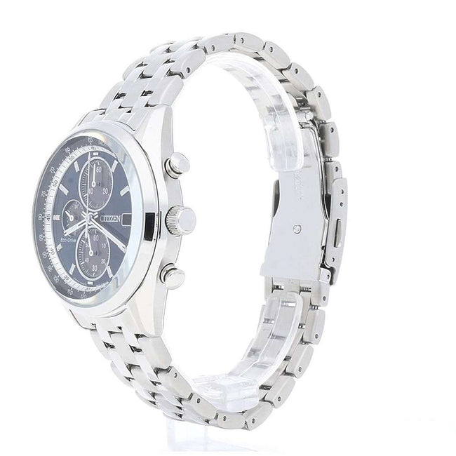 Citizen Men's CA0451-89L Eco-Drive Chrono Blue Dial Watch