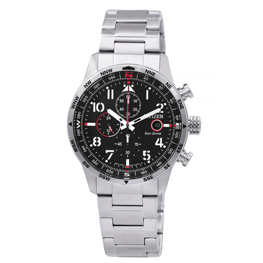 Citizen Men's CA0790-83E Aviator Eco-Drive Chronograph