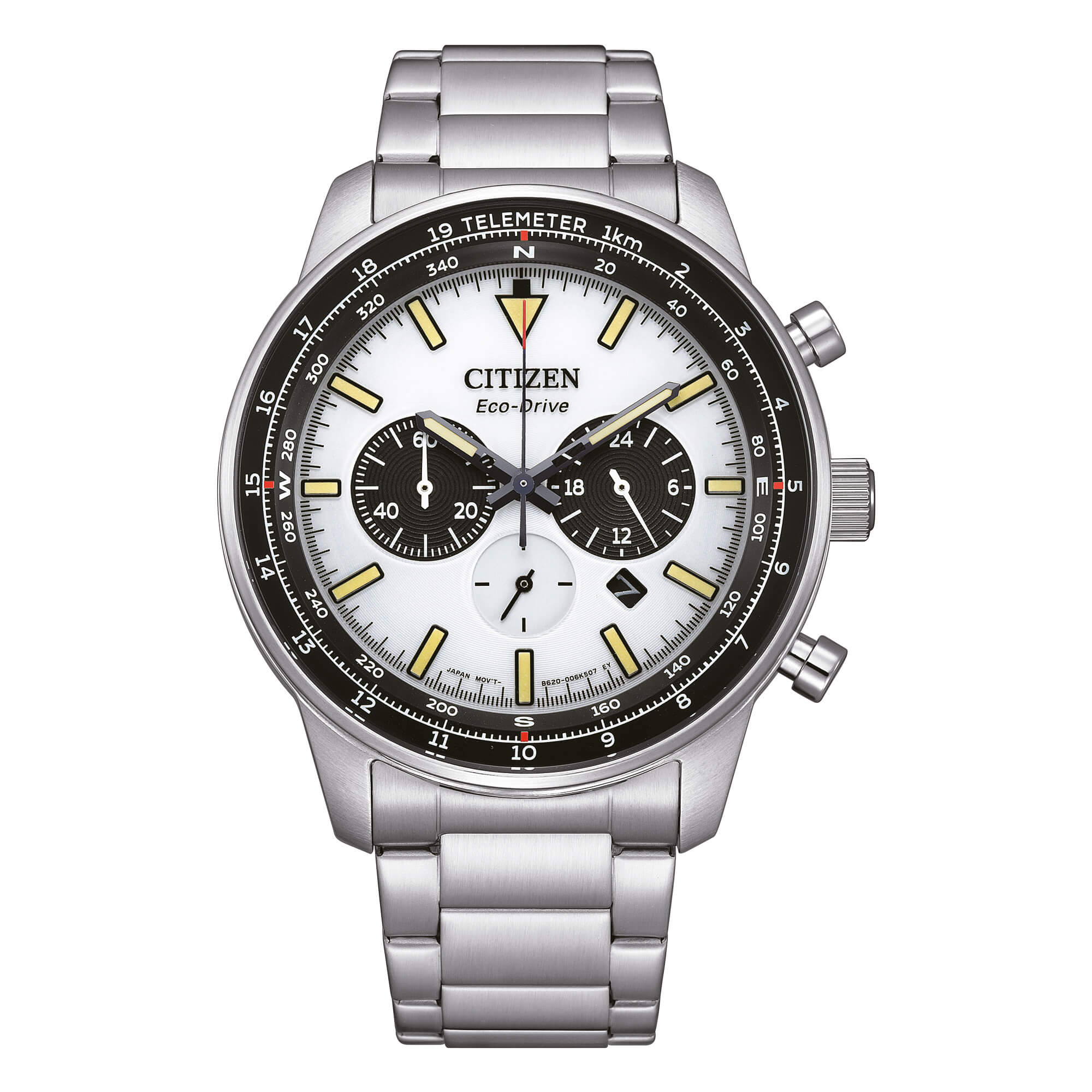 CA4500-91A- Citizen Men's CA4500-91A Aviator Crono Eco-Drive