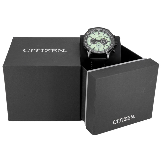 Citizen Men's CA4505-21X Aviator Crono 44mm Eco-Drive