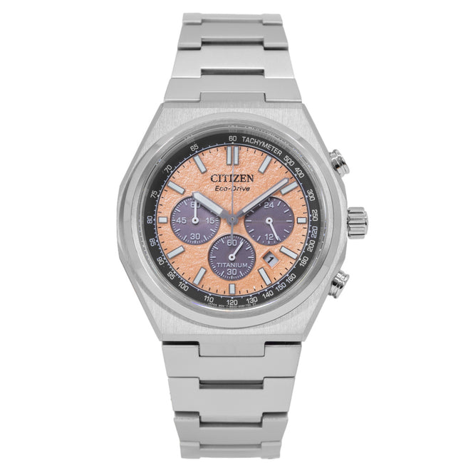 Citizen Men's CA4610-85Z Super Titanium Eco Drive Chrono