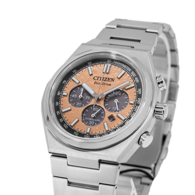 Citizen Men's CA4610-85Z Super Titanium Eco Drive Chrono
