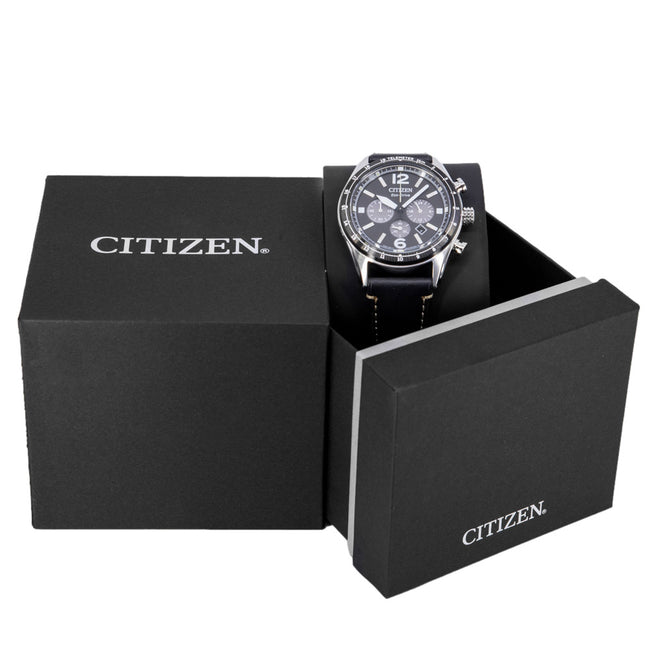 Citizen Men's CA4654-04E Aviator Crono Eco-Drive
