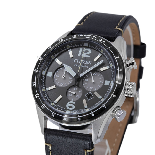 Citizen Men's CA4654-04E Aviator Crono Eco-Drive
