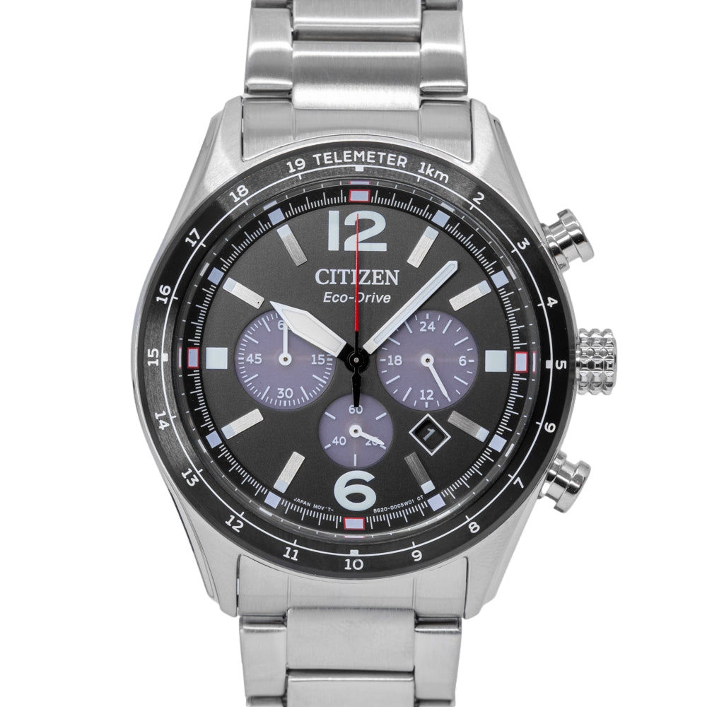 Citizen Men's CA4654-55E Aviator Crono Eco-Drive