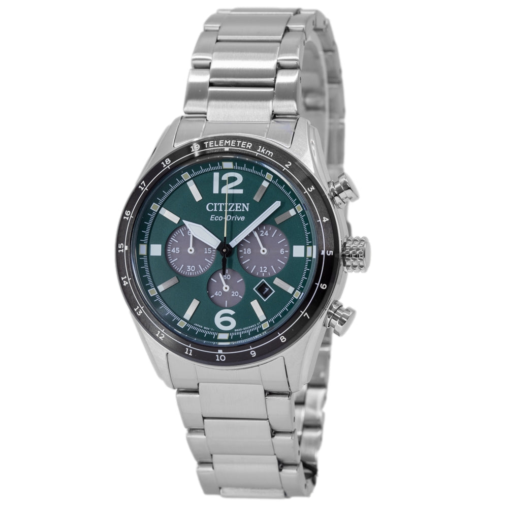 Citizen Men's CA4654-55X Aviator Crono 43mm Eco-Drive