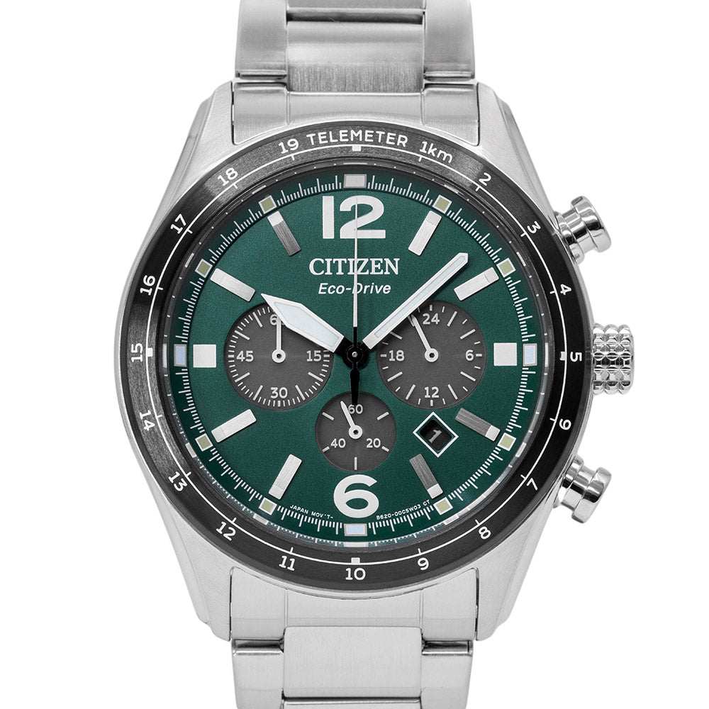 Citizen Men's CA4654-55X Aviator Crono 43mm Eco-Drive