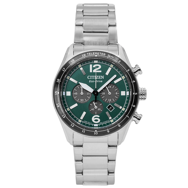 Citizen Men's CA4654-55X Aviator Crono 43mm Eco-Drive