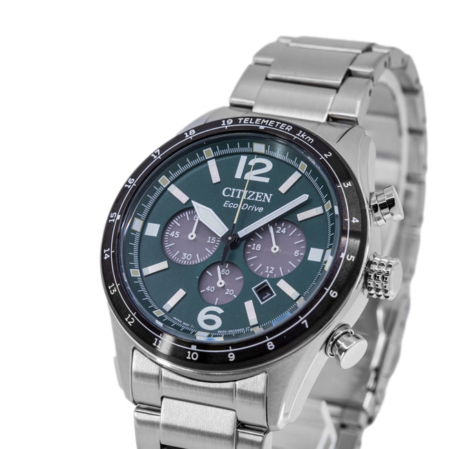 Citizen Men's CA4654-55X Aviator Crono 43mm Eco-Drive