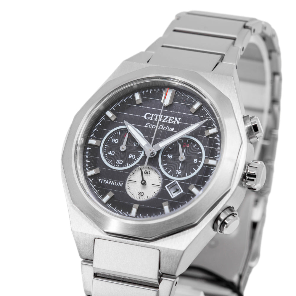 Citizen CA4690-51E Super Titanium Zenshin Senkei Eco-Drive