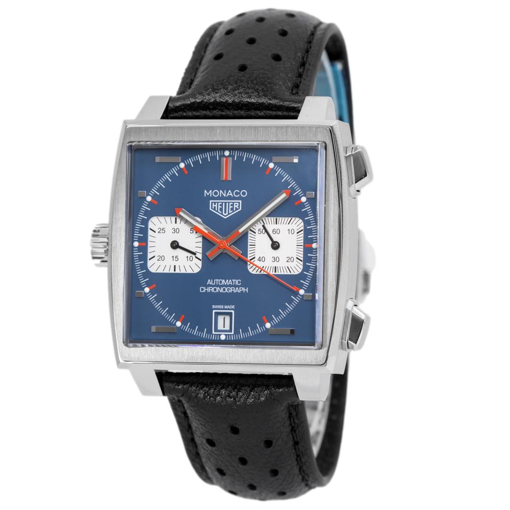 Tag Heuer Men's CAW211P.FC6356 Blue Dial  Watch