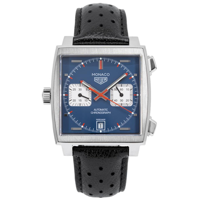 Tag Heuer Men's CAW211P.FC6356 Blue Dial  Watch
