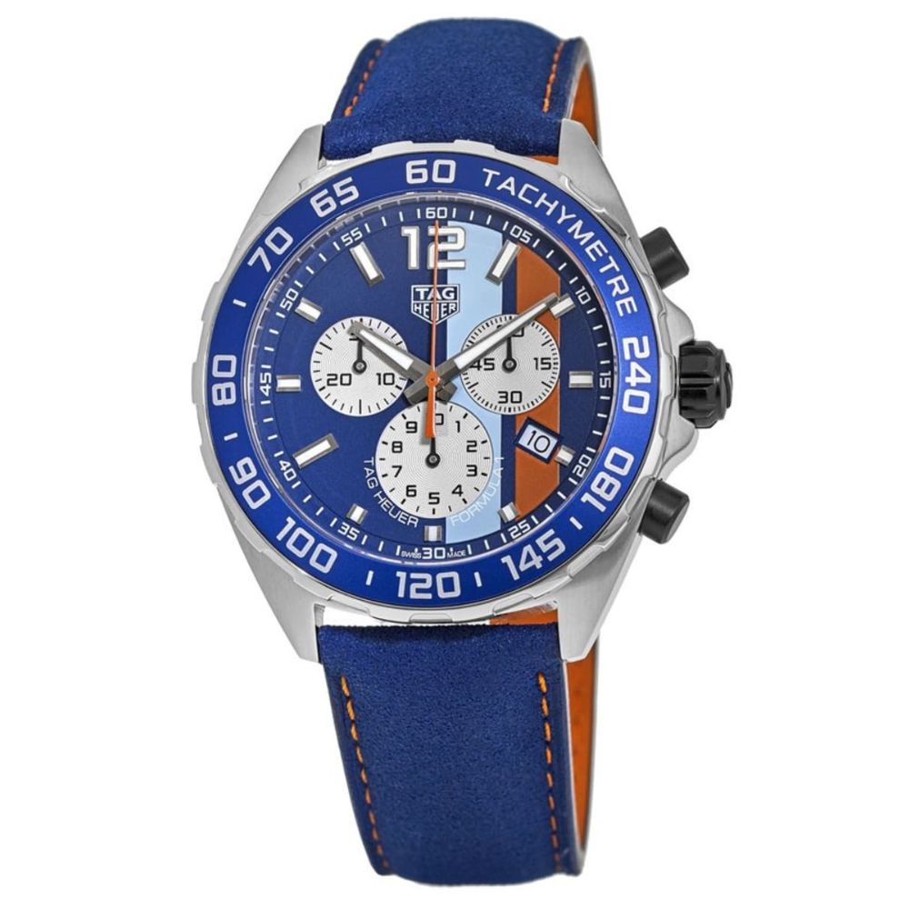 Tag Heuer Men's CAZ101N.FC8243 F1 Gulf Special Edition Watch