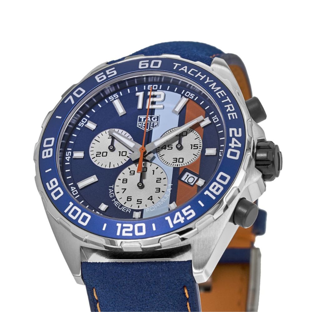 Tag Heuer Men's CAZ101N.FC8243 F1 Gulf Special Edition Watch