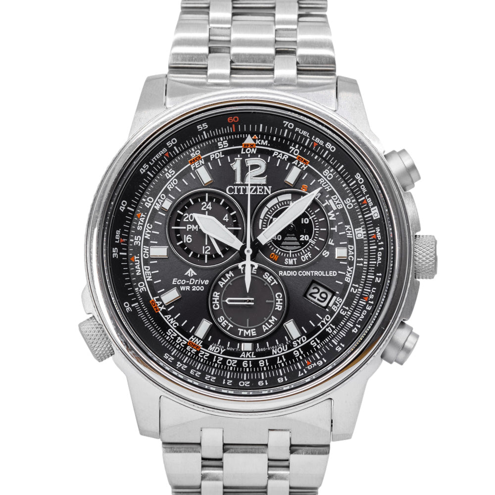 Citizen Men's CB5860-86E Chrono Pilot Date Display Eco-Drive