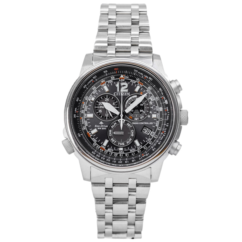 Citizen Men's CB5860-86E Chrono Pilot Date Display Eco-Drive