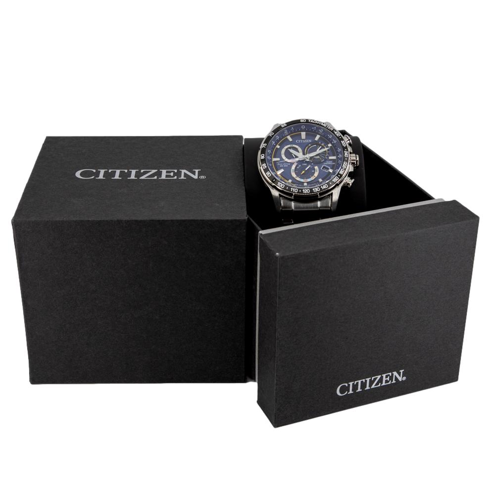 Citizen Men's CB5930-82L Super Titanium Chrono Blue Dial