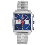 Tag Heuer Herrenuhr CBL2111.BA0644 Monaco Chrono Blaues Zifferblatt