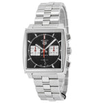 Tag Heuer Herren CBL2113.BA0644 Monaco Chrono schwarzes Zifferblatt Uhr