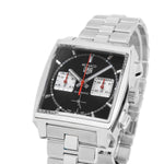 Tag Heuer Herren CBL2113.BA0644 Monaco Chrono schwarzes Zifferblatt Uhr