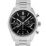 Tag Heuer Herrenuhr CBN2010.BA0642 Carrera Schwarzes Zifferblatt