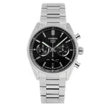 Tag Heuer Herrenuhr CBN2010.BA0642 Carrera Schwarzes Zifferblatt