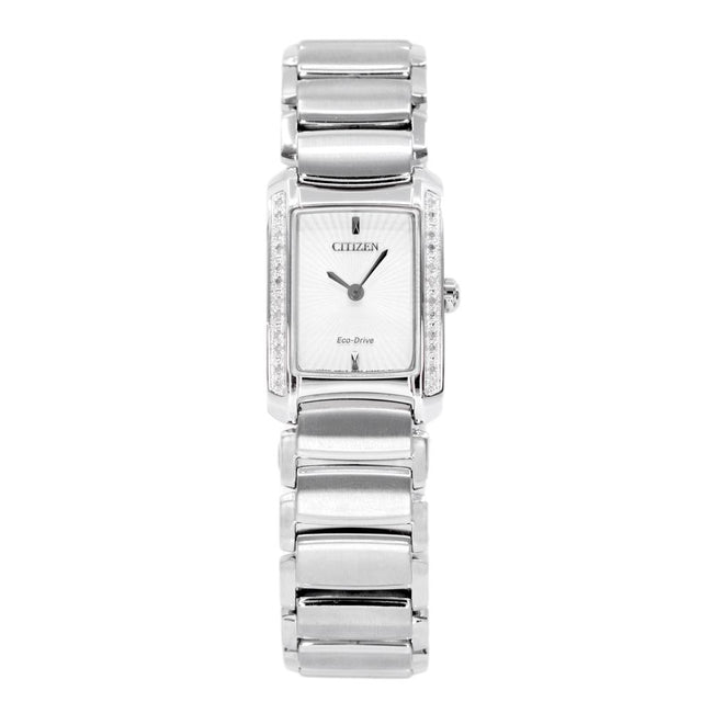Citizen Ladies EG2961-54A Eco-Drive White Dial Watch
