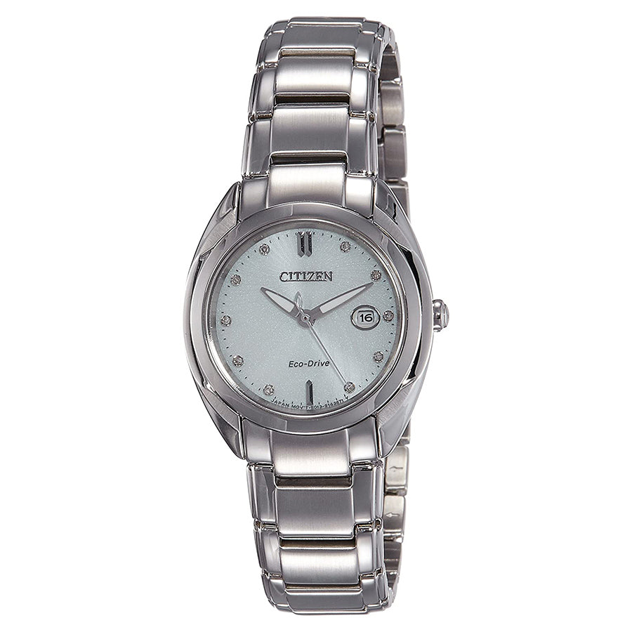 Citizen Damen EM0310-61A Eco-Drive Blau DIal Uhr