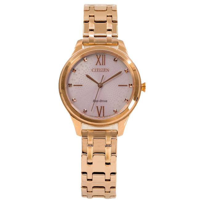 Citizen Ladies EM0503-75X Eco-Drive Gold Plated Watch