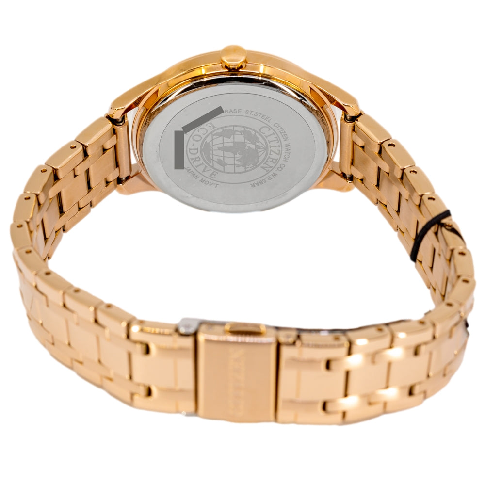 Citizen Damen EM0503-75X Eco-Drive Gold plattiert Uhr
