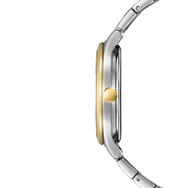 Citizen Ladies EM0506-77A Two Tone Ivory Dial Watch